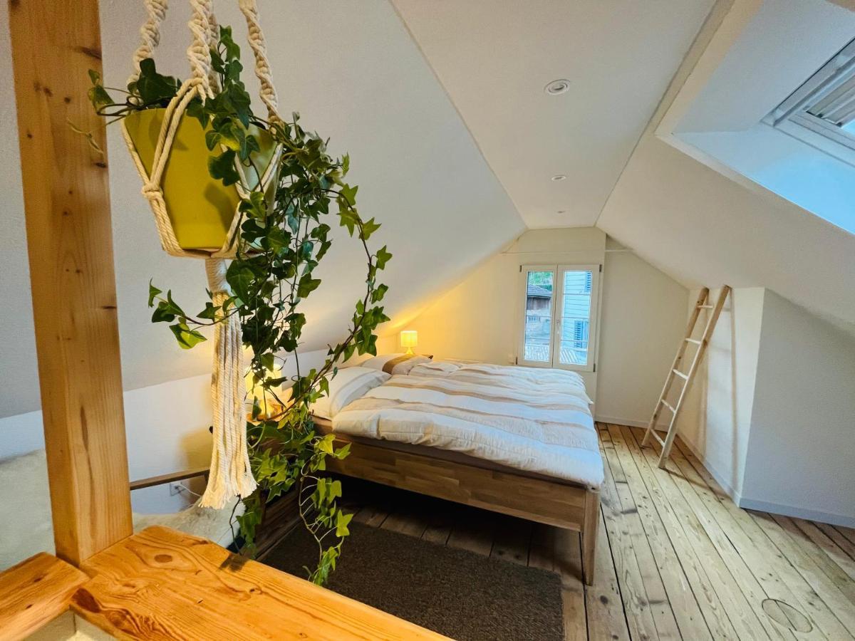 Idyllisches Woeschhuesli Villa Knonau ภายนอก รูปภาพ